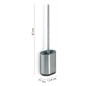 Sapho Accessoires de salle de bains Gedy - Brosse WC mural avec support, inox 683338