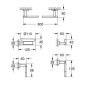 Grohe Essentials Cube - Ensemble d’accessoires pour salle de bains 5 en 1, chrome 40758001 Grohe Essentials Cube - Ensemble d’accessoires pour salle de bains 5 en 1, chrome 40758001