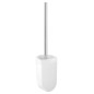 Keuco Elegance - Brosse de toilette avec support, verre dépoli/chrome 11669019000