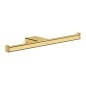 Hansgrohe AddStoris - Porte-papier toilette double, aspect d'or poli 41748990