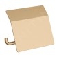 Hansgrohe AddStoris - Porte-papier toilette avec couvercle, bronze brossé 41753140