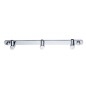 Nimco Bormo - Triple patère simple, chrome BR 11103-26