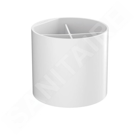 Hansgrohe WallStoris - Gobelet à compartiments, blanc mat 27921700