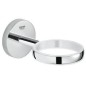 Grohe BauCosmopolitan - Porte-verre/ porte-savon, chrome 40585001