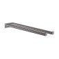 Hansgrohe AddStoris - Porte-serviettes double, longueur 450 mm, chrome noir brossé 41770340
