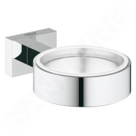 Grohe Essentials Cube - Porte-verre/porte-savon, chrome 40508001