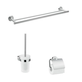 Hansgrohe Logis Universal - Ensemble d’accessoires pour salle de bains, chrome 41727000