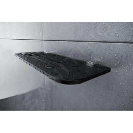 Nimco Nava - Étagère IXI, longueur 600 mm, plexiglass noir NA X360