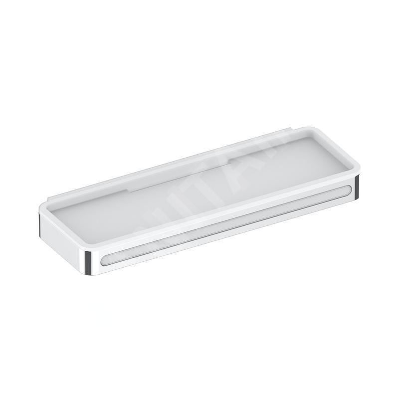 Keuco Plan - Étagère avec raclette à vitre, longueur 29 cm, blanc/chrome 14959010051