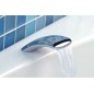 Sapho Robinetterie - Bec déverseur sur bord de baignoire, largeur 80 mm, chrome BD31051