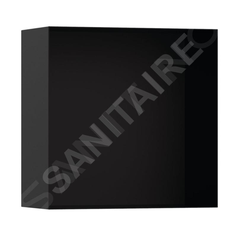 Hansgrohe XtraStoris Minimalistic - Niche murale, 300x300x140 mm, noir mat 56079670