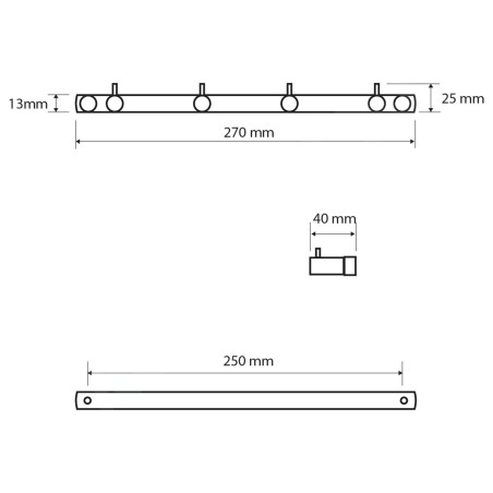 Sapho X-Round - Crochet quadruple, chrome XR204