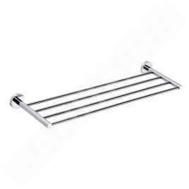 Sapho X-Round - Tablette murale pour serviettes, longeur 655 mm, chrome XR412