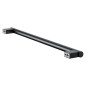 Keuco Plan - Porte-serviettes, longueur 650 mm, noir mat 14901370600