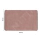 Sapho Accessoires de salle de bains Gedy - Tapis de salle de bain 50 x 80 cm, avec antidérapant, rose 96FY508010