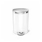 Simplehuman Poubelles - Poubelle 6 l, blanc CW1835CB