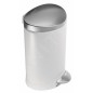 Simplehuman Poubelles - Poubelle 6 l, blanc CW1835CB