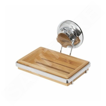 Compactor Bestlock - Porte-savon, bambou/chrome RAN5806