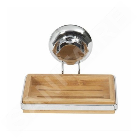 Compactor Bestlock - Porte-savon, bambou/chrome RAN5806