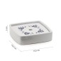 Sapho Gedy Cixi - Porte-savon à poser, blanc CX1189