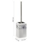 Sapho Gedy Cixi - Brosse WC à poser, blanc CX3389