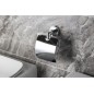 Sapho X-Round - Porte-rouleau toilette avec couvercle, chrome XR702