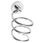 Sapho X-Round - Porte sèche cheveux, chrome XR002