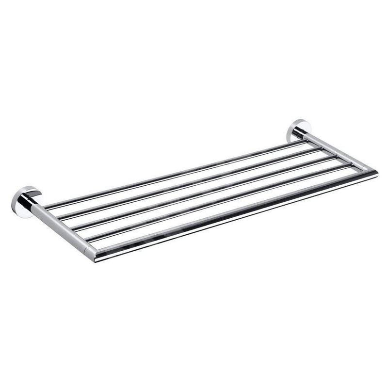 Sapho X-Round - Tablette murale pour serviettes, longeur 650 mm, chrome XR413