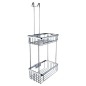 Nimco Kibo - Corbeille porte savon 2 étages, chrome Ki 14017D-H-26
