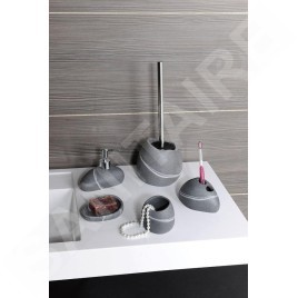 Sapho Ridder Little Rock - Distributeur de savon à poser, gris 22190507