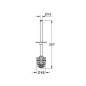 Grohe Selection Cube - Brosse de remplacement, chrome 40868000