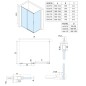 Polysan Altis Line - Porte de douche, 2 battants, 1470-1510 mm, aluminium brillant/verre clair AL4215C Polysan Altis Line - Porte de douche, 2 battants, 1470-1510 mm, aluminium brillant/verre clair AL4215C
