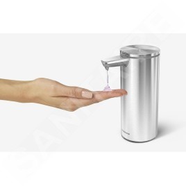 Simplehuman Accessoires de salle de bains - Distributeur de savon sans contact, inox brossé ST1043