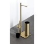 Sapho Gedy Trilly - Porte papier-toilette et brosse WC, doré TR3288