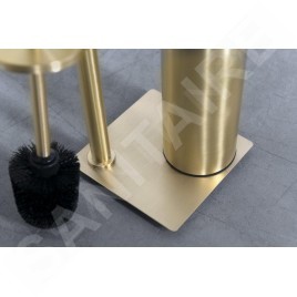 Sapho Gedy Trilly - Porte papier-toilette et brosse WC, doré TR3288