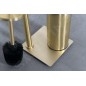 Sapho Gedy Trilly - Porte papier-toilette et brosse WC, doré TR3288