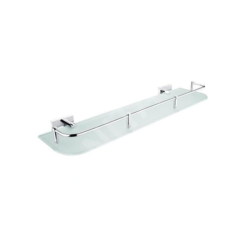 Nimco Keira - Tablette avec parc, 50 cm, verre dépoli/chrome KE 22091AX-50-26 Nimco Keira - Tablette avec parc, 50 cm, verre dépoli/chrome KE 22091AX-50-26