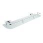 Nimco Keira - Tablette avec parc, 50 cm, verre dépoli/chrome KE 22091AX-50-26 Nimco Keira - Tablette avec parc, 50 cm, verre dépoli/chrome KE 22091AX-50-26