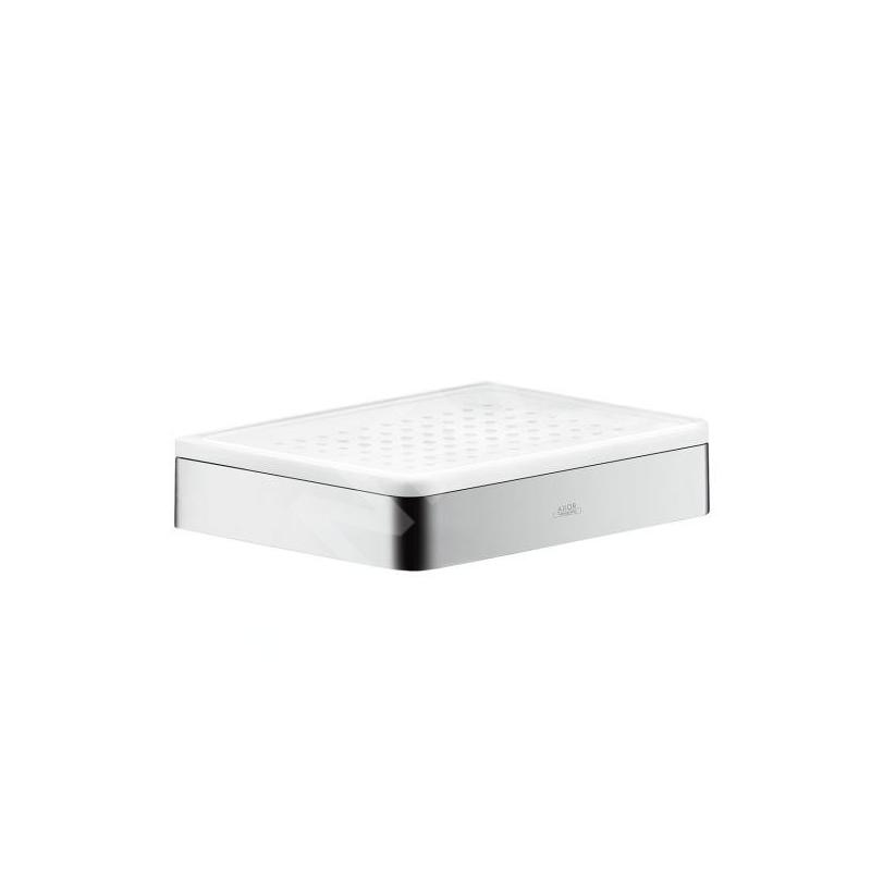 Axor Universal - Porte-savon / boîte à savon, blanc/chrome 42803000