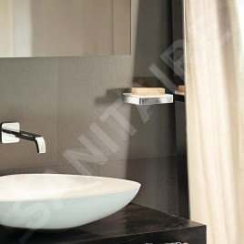 Axor Universal - Porte-savon / boîte à savon, blanc/chrome 42803000