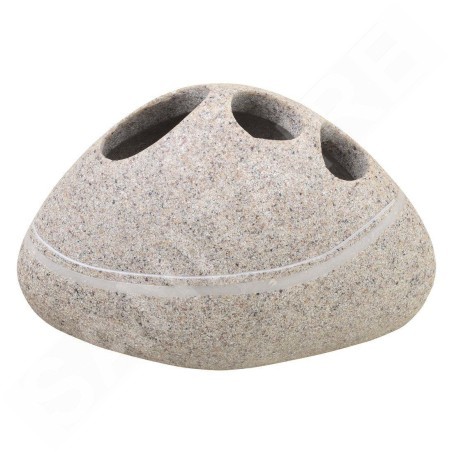 Sapho Ridder Little Rock - Verre pour brosse à dents, à poser, beige 22190209