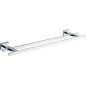 Aqualine Apollo - Porte-serviette double, longueur 540 mm, chrome 1416-11