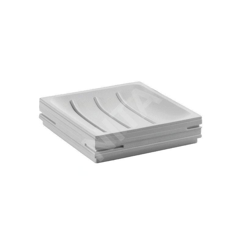Sapho Gedy Quadrotto - Porte-savon à poser,blanc QU1102