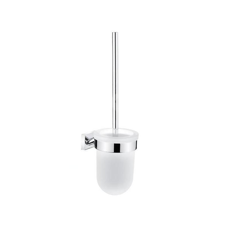 Nimco Keira - Balayette de toilette murale avec support, verre mat/ chrome KE 22094WN-26