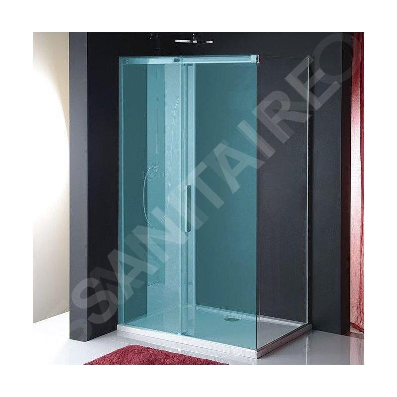 Polysan Altis Line - Paroi solide 800 mm, aluminium poli/verre clair AL5915C Polysan Altis Line - Paroi solide 800 mm, aluminium poli/verre clair AL5915C