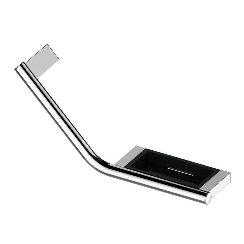 Keuco Plan - Barre de maintien avec porte-savon, 44x11 cm, gauche, chrome 14909012037