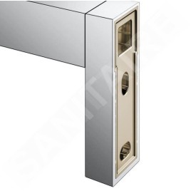 Keuco Edition 90 - Porte-papier toilette de rechange, chrome 19163010000