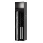 Hansgrohe XtraStoris Rock - Porte-rouleau toilette avec brosse de toilette à encastrer, avec porte, noir mat 56062670