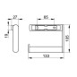 Keuco Plan - Porte-papier toilette, chrome 14962010001