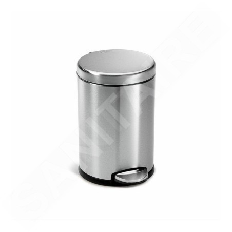 Simplehuman Poubelles - Poubelle 4,5 l, inox brossé CW1852CB